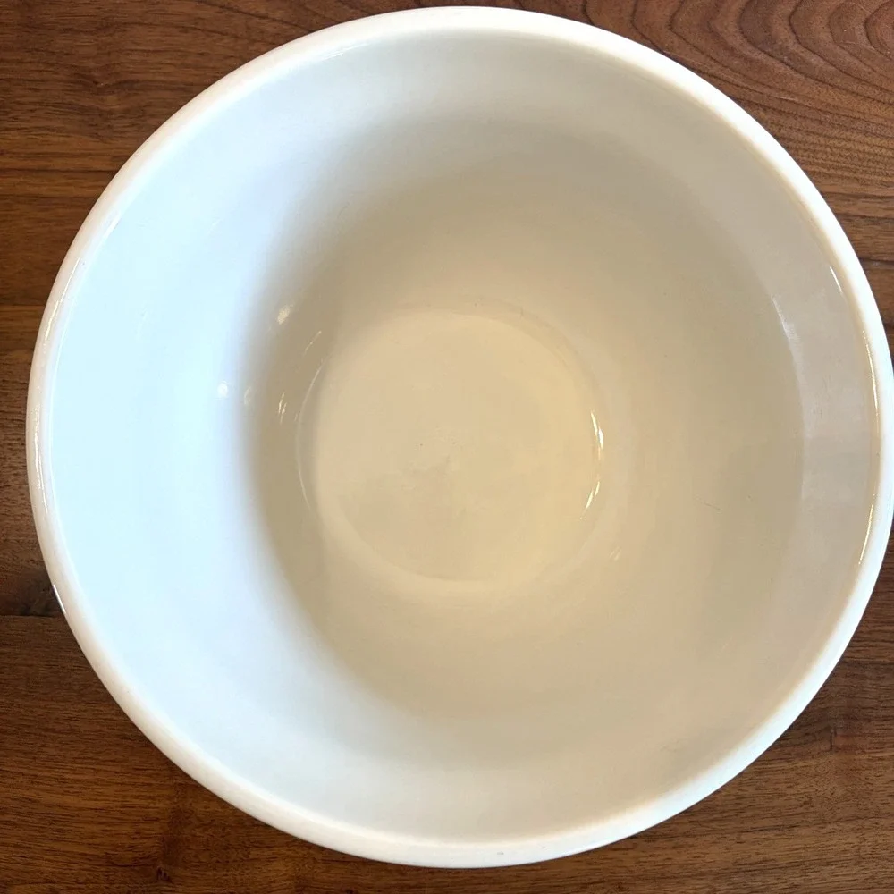 Longaberger Pottery Green Woven Traditions Large 10